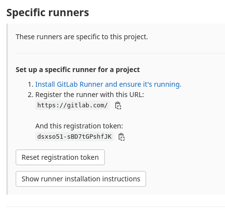 Run your CI/CD runner with Gitlab Runner in 2 minutes